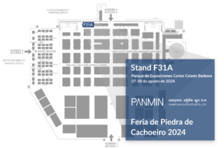 Experimente el Futuro de la Piedra en el Stand F31A de PANMIN – Feria de Piedra de Cachoeiro 2024