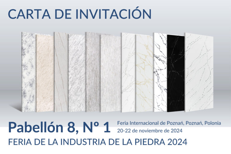 Invitación: Visite PANMIN en la Feria de la Industria de la Piedra 2024 en Hall 8, Stand NR.1 en la Feria Internacional de Poznań (Polonia)